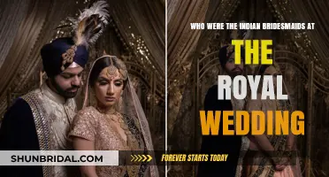 Indian Bridesmaids at the Royal Wedding: A Cultural Fusion