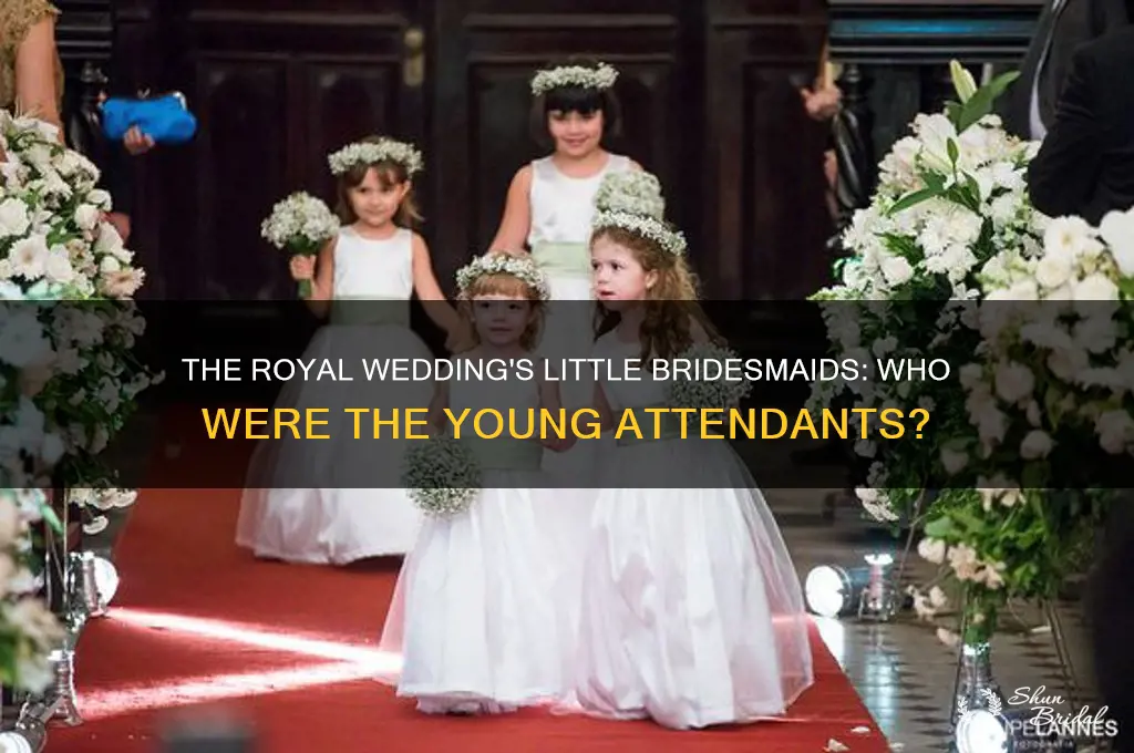 who were the little bridesmaids at the royal wedding