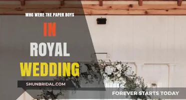 Royal Wedding's Paper Boys: Unveiling the Young Faces of Tradition