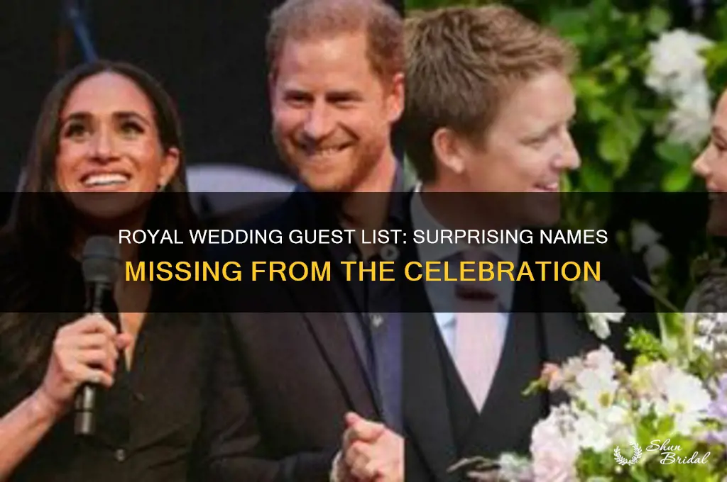 who will not be going to the royal wedding