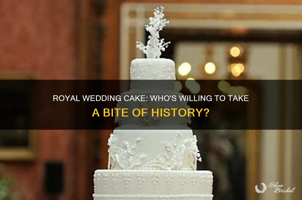 who would buy a piece of royal wedding cake