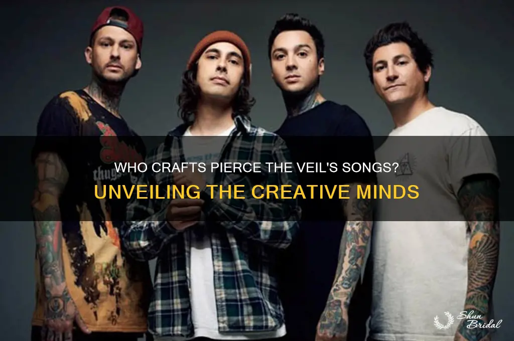 who writes pierce the veil songs