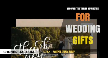 Who Writes Wedding Thank You Notes: Etiquette and Tips for Newlyweds