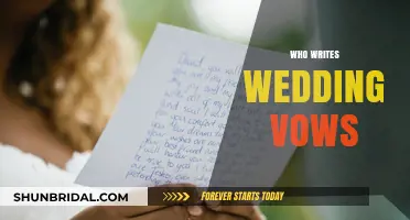 Crafting Eternal Promises: Who Writes Wedding Vows and Why It Matters