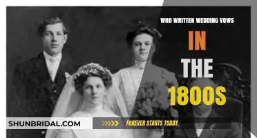 Unveiling the Authors of 1800s Wedding Vows: A Historical Journey