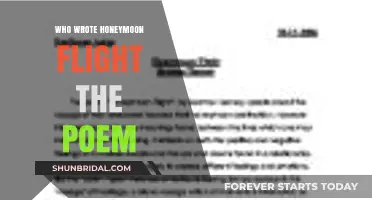 Honeymoon Flight Poem: Unveiling the Author Behind the Romantic Verse