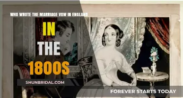 Unveiling the Author of 19th-Century England's Marriage Vows