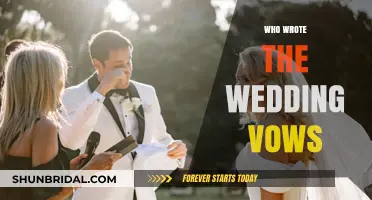 Who Wrote the Wedding Vows? Unveiling the Author Behind the Promises