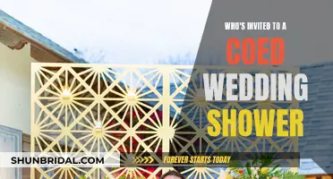 Who Should Attend the Coed Wedding Shower?