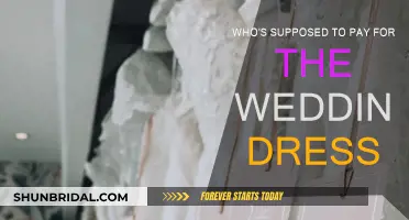 The Wedding Dress: Who Pays for It?