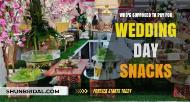 Who Pays for Wedding Snacks? A Guide to Snack Etiquette