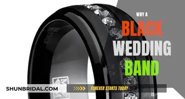 Black Bands: A Unique Wedding Choice