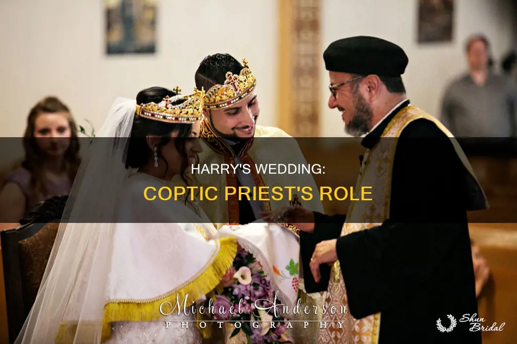 why a coptic priest at harry