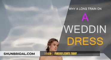 The Long Train's Allure: Enhancing the Wedding Dress