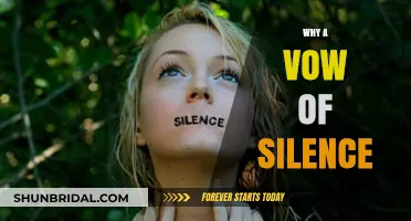 The Power of Silence: Uncovering the Purpose Behind a Vow of Quiet