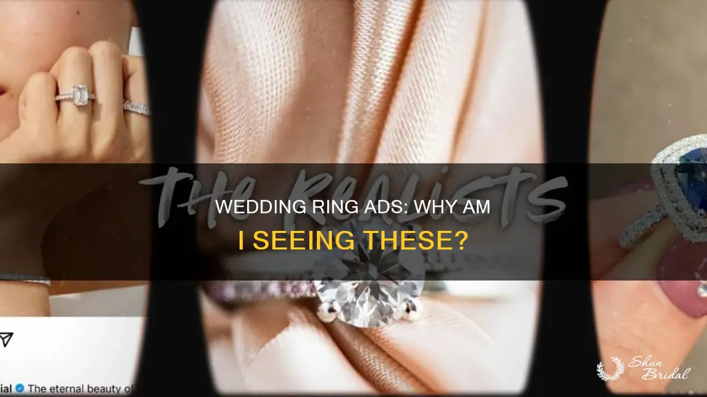 why am I getting wedding ring advertisements