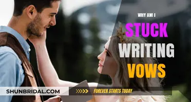 Overcoming Vow-Writing Blocks: Tips to Express Your Love Effortlessly