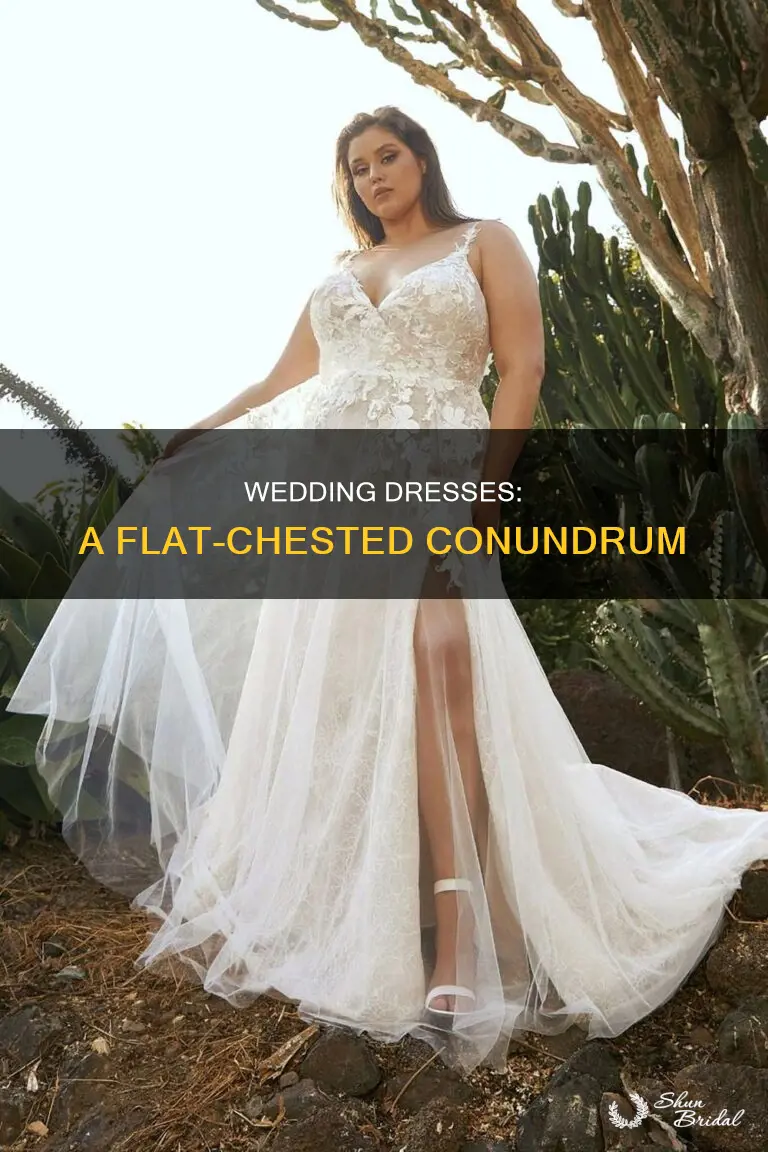 why are all wedding dresses for people with no boobs