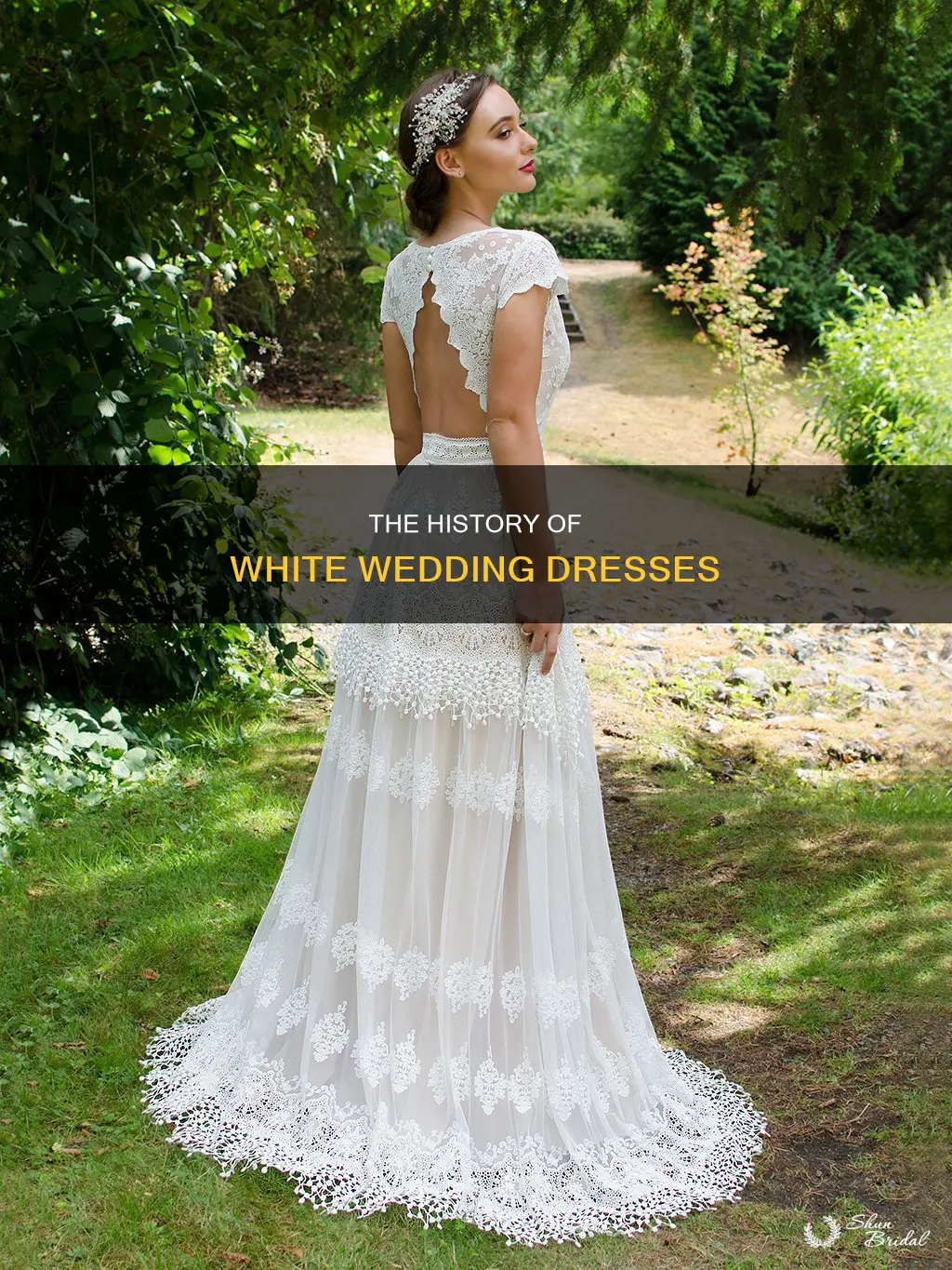 why are all wedding dresses white
