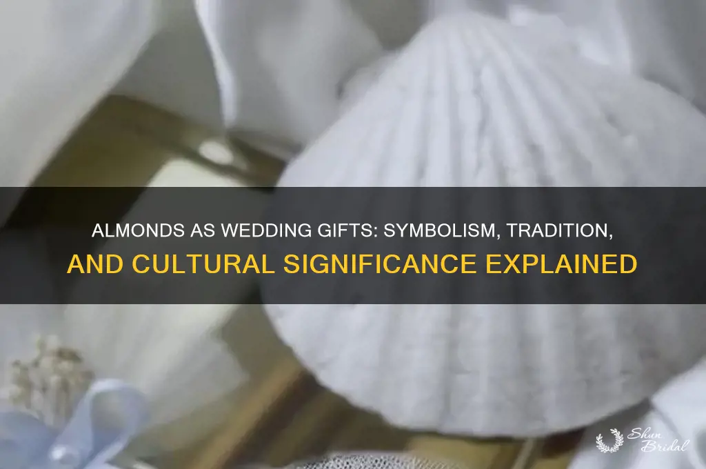 why are almonds a wedding gift