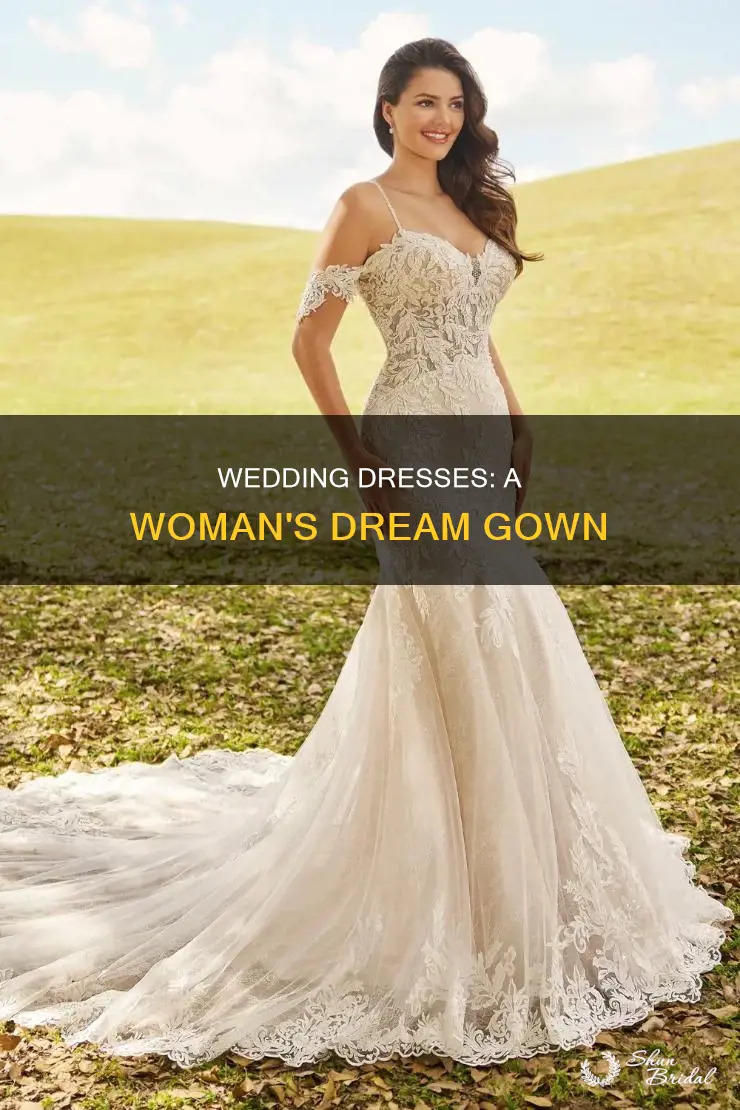 why are chicks interested in wedding dresses