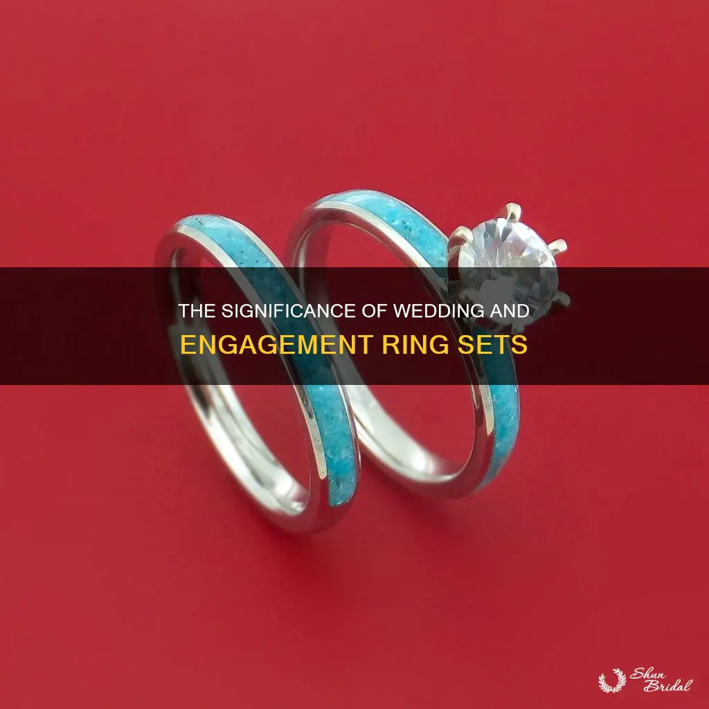why are engagement rings and wedding rings a set