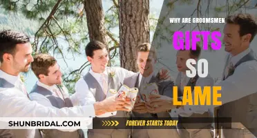 Why Groomsmen Gifts Often Fall Flat: A Lame Tradition?