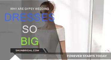 The Mystery Behind the Voluminous Gypsy Wedding Dresses