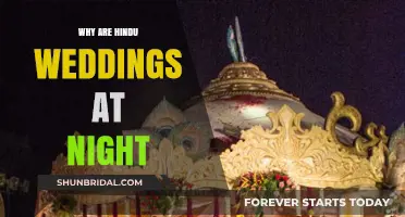 Why Hindu Weddings Are Celebrated at Night: Traditions and Significance