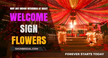 Nighttime Nuptials: Flowers & Welcoming Vibes
