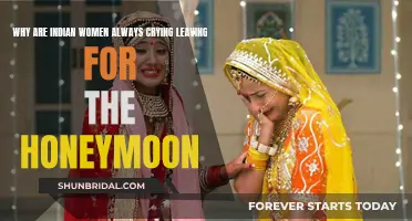 Indian Brides: Emotional Tears on Honeymoon Departure