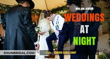 Why Jewish Weddings Traditionally Take Place at Night