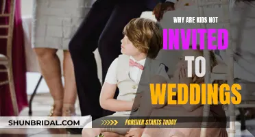 Kids-Free Weddings: Etiquette or Exclusion?