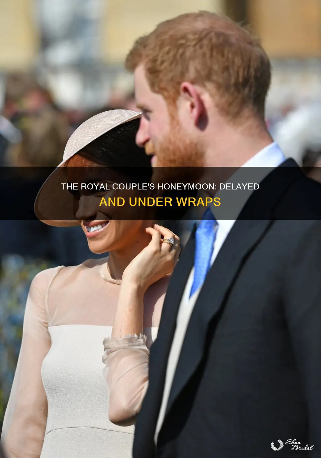 why are meghan and harry pistponing tgeir honeymoon