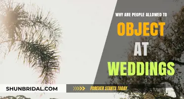 Why Wedding Objections Persist: Tradition, Law, or Social Norm?