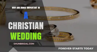 The Significance of Rings in Christian Weddings