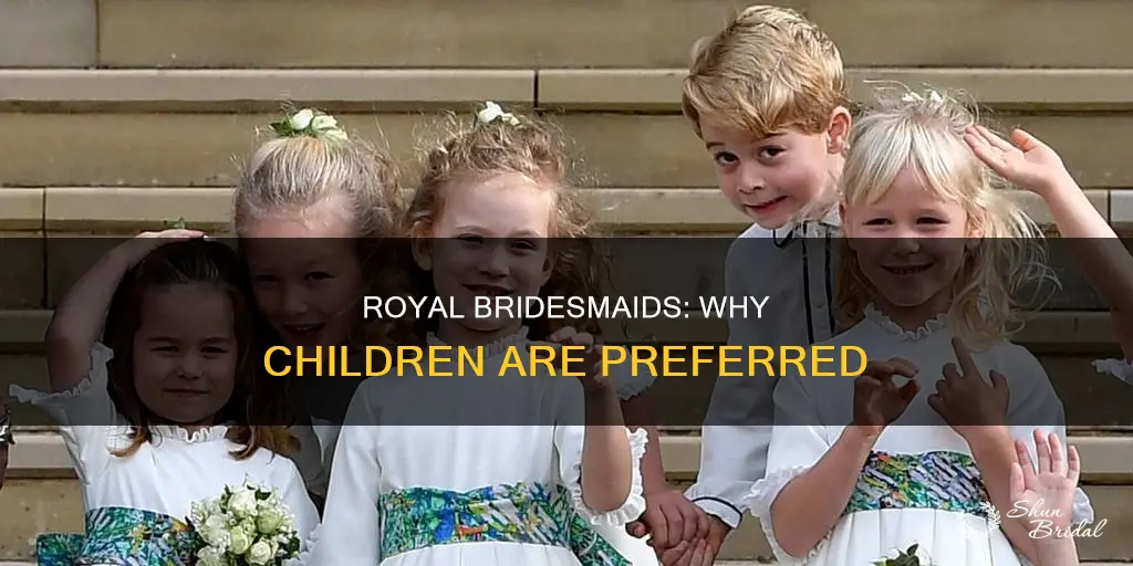 why are royal bridesmaids children