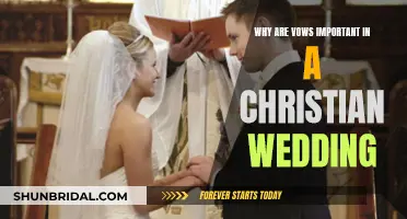 Christian Wedding Vows: Promises of Love and Commitment