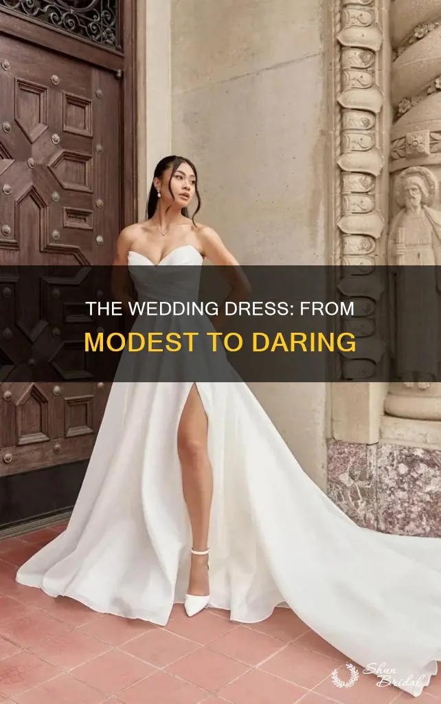 why are wedding dresses are slutty now