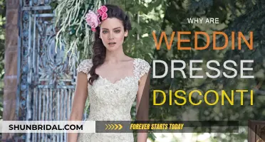 The Mystery Behind Discontinued Wedding Gowns