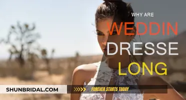 The History Behind Long Wedding Dresses