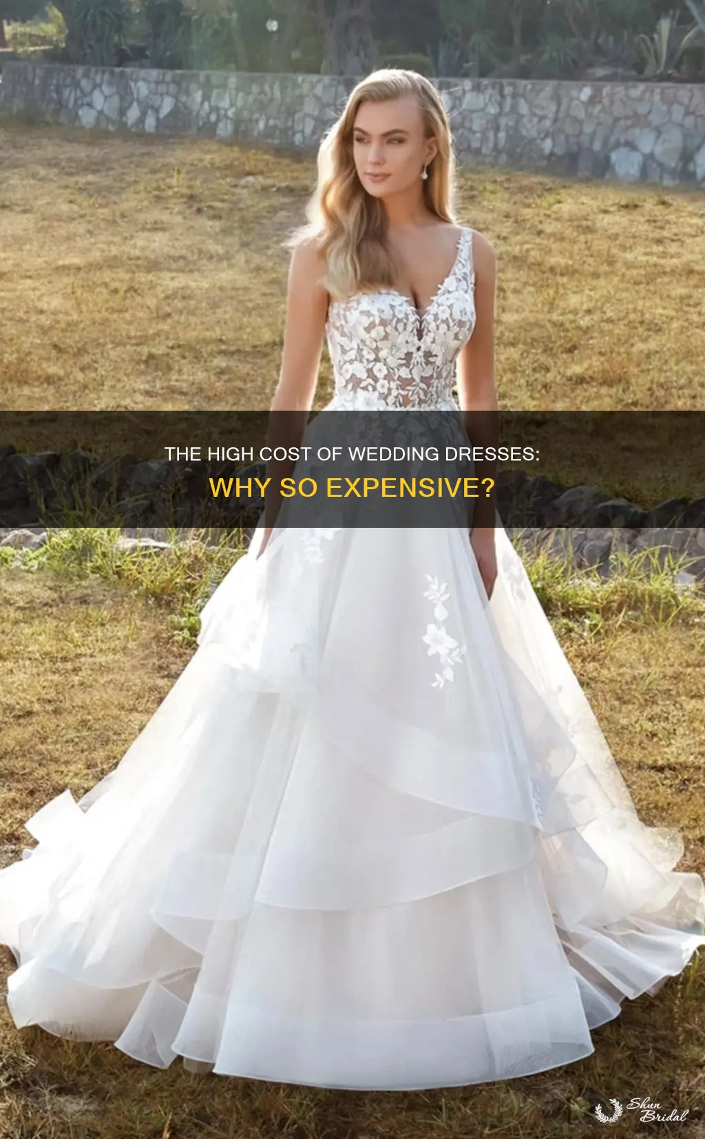 why are wedding dresses so expensive