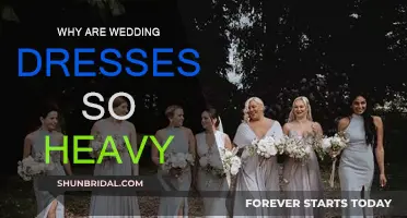The Weight of Wedding Dresses: Why So Heavy?