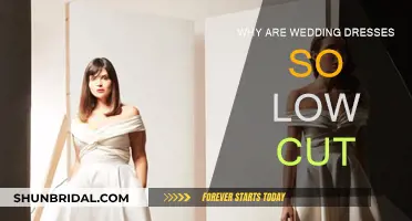 The Evolution of Wedding Dresses: Plunging Necklines