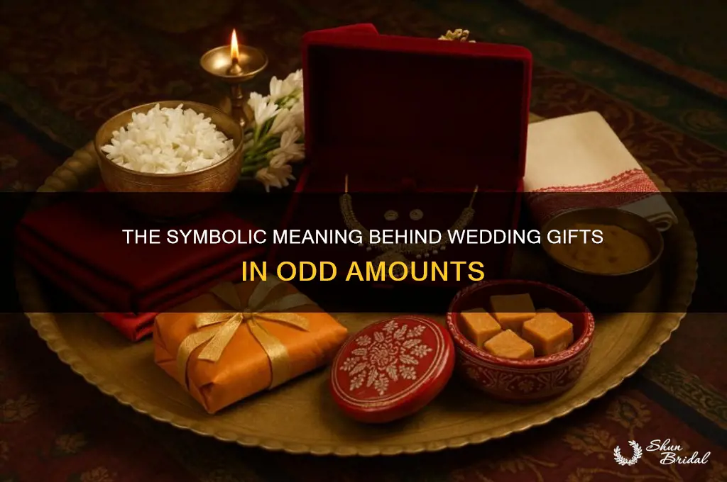 why are wedding gifts in 5001 101 etc