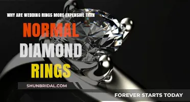 The Cost of Wedding Rings: Why More Expensive?