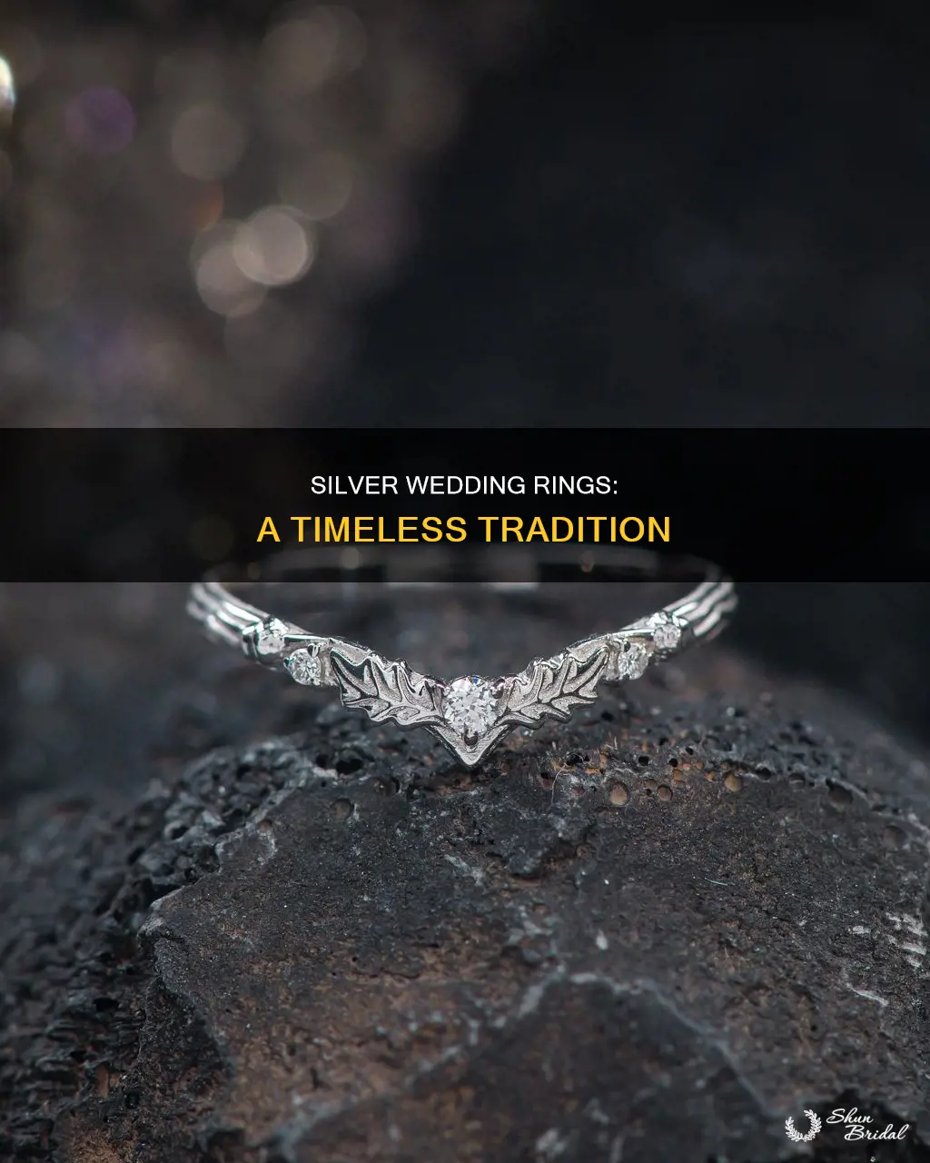 why are wedding rings silver