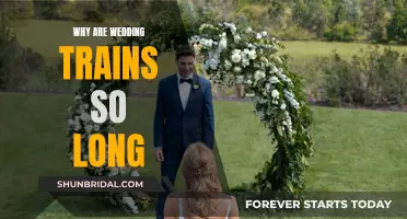 The Evolution of Wedding Trains: Why the Length?
