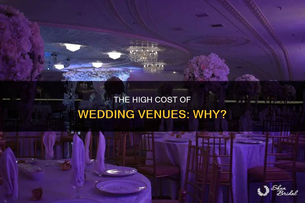 why are wedding venues so expensive