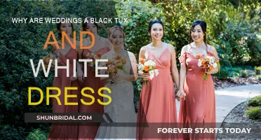 The Traditional Wedding: Black and White